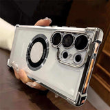 Luxury Plating Magnetic Case For Samsung