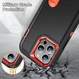 Heavy Duty Shockproof Anti-Scratch Rugged Protective with Kickstand Case For iPhone