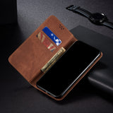 Leather Card Holder Kickstand Case for iphone