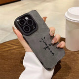Flip leather phone case for iphone