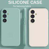 luxury Liquid Silicone Case for Samsung