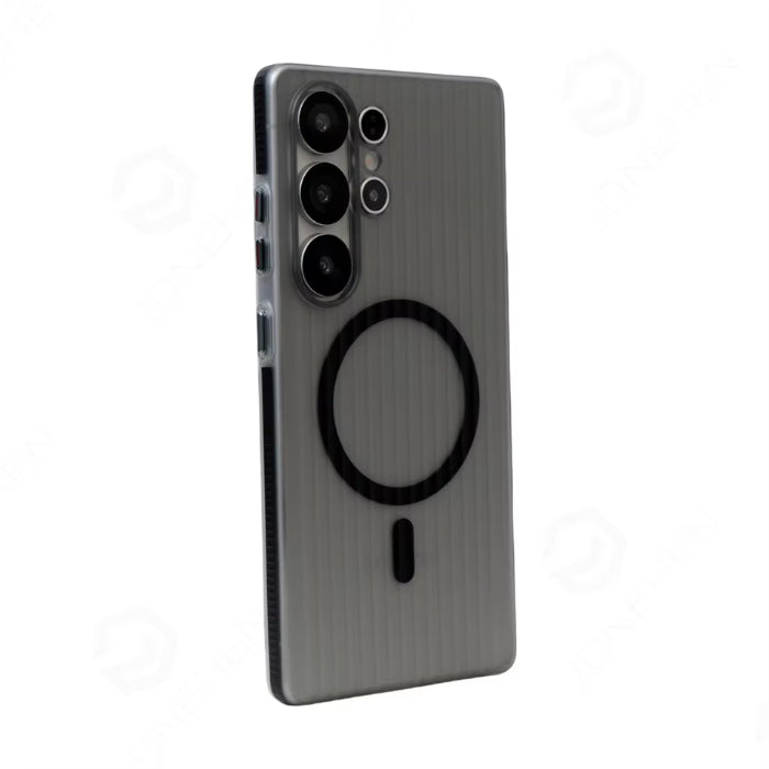 3D Corrugated Pattern Non-slip Matte Clear Case For Samsung