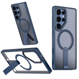 Luxury Metal Stand Magsafe Case For Samsung