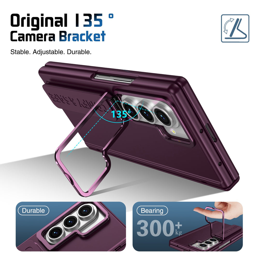 Wristband Magnetic Hinge Case For Samsung
