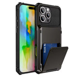Card Slots Wallet Case For iPhone