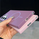 Luxury Slim Matte Magsafe Case for Samsung