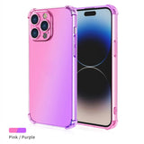 Gradient Airbag TPU Case For iPhone