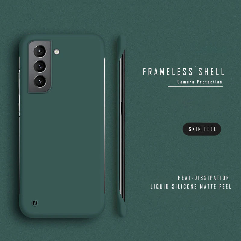 Thin Slim Hard PC Frameless Case For Samsung