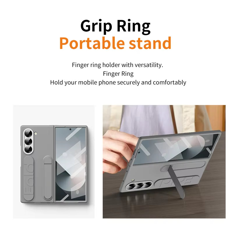 Wristband Foldable With Stand Case for Samsung