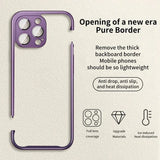 Contrast Metal Bumper Frame iPhone Case