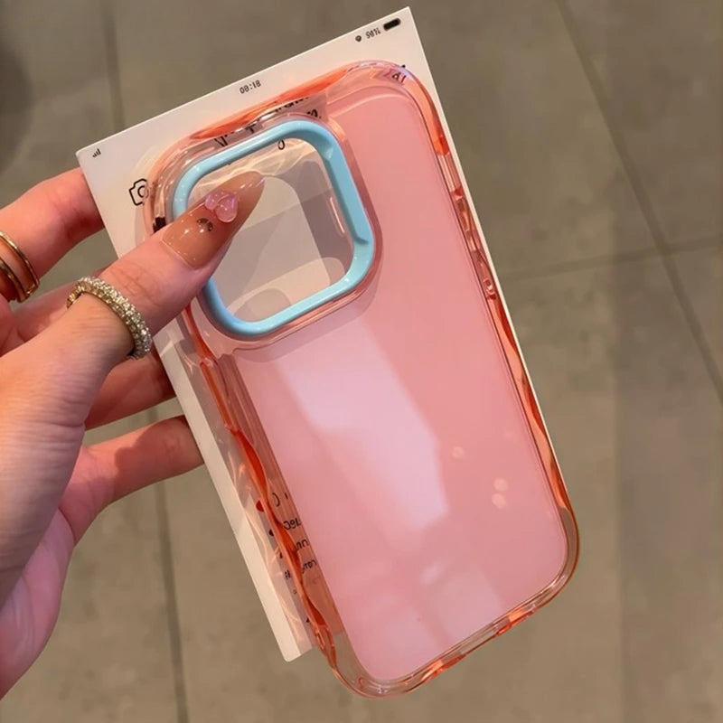 Luxury Jelly Candy Shockproof Case for iPhone
