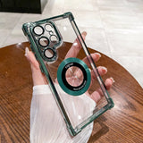 Luxury Plating Magnetic Case For Samsung