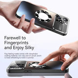 Fashionable Large Window Magnetic Case For iPhone