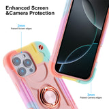 Luxury Heavy Duty Ring Holder Case for iPhone
