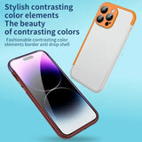 Contrast Metal Bumper Frame iPhone Case