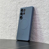 Luxury Silicone Magnetic Case For Samsung Galaxy