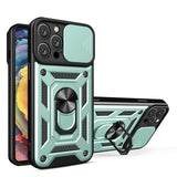 Armor Shockproof Magnetic Ring Stand Holder Case For iPhone