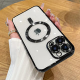 Magnetic Plating Case For iPhone