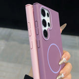 Luxury Slim Matte Magsafe Case for Samsung