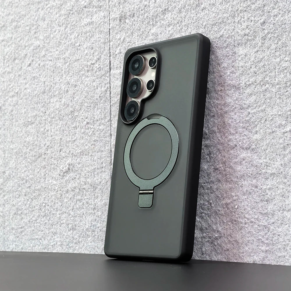 Magnetic Ring Holder Case For Samsung Galaxy