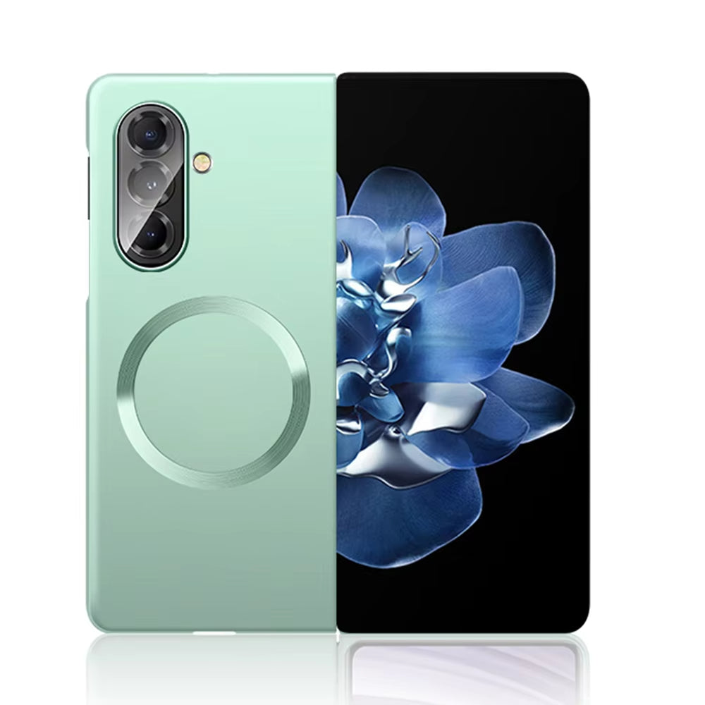 Ultra Thin Metal Paint Plating Magnetic Frosting Case For Samsung