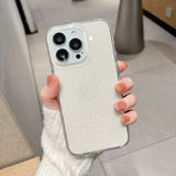 Glitter Bling Clear Silicone Acrylic Case for IPhone