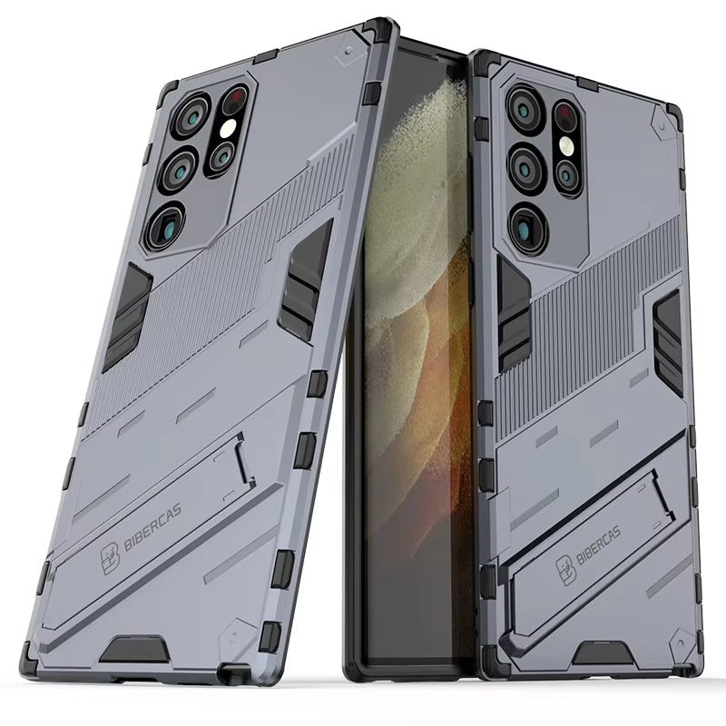 Armor Shockproof Magnetic Holder Stand Cases For Sumsung