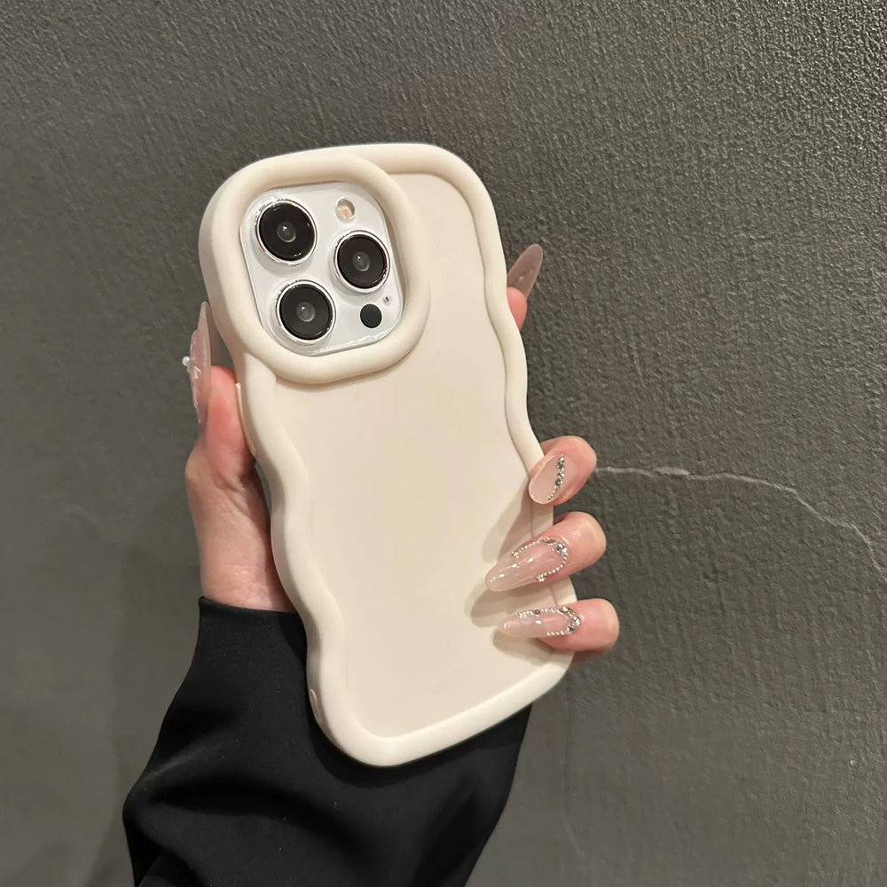 Fashion Soft Curly Wave Case for iPhone
