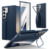 Wristband Magnetic Hinge Case For Samsung
