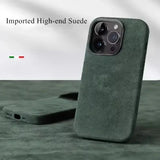 Italian Flip Fur Leather Magnetic Case for iPhone