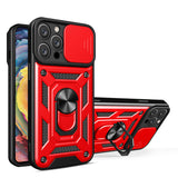 Armor Shockproof Magnetic Ring Stand Holder Case For iPhone