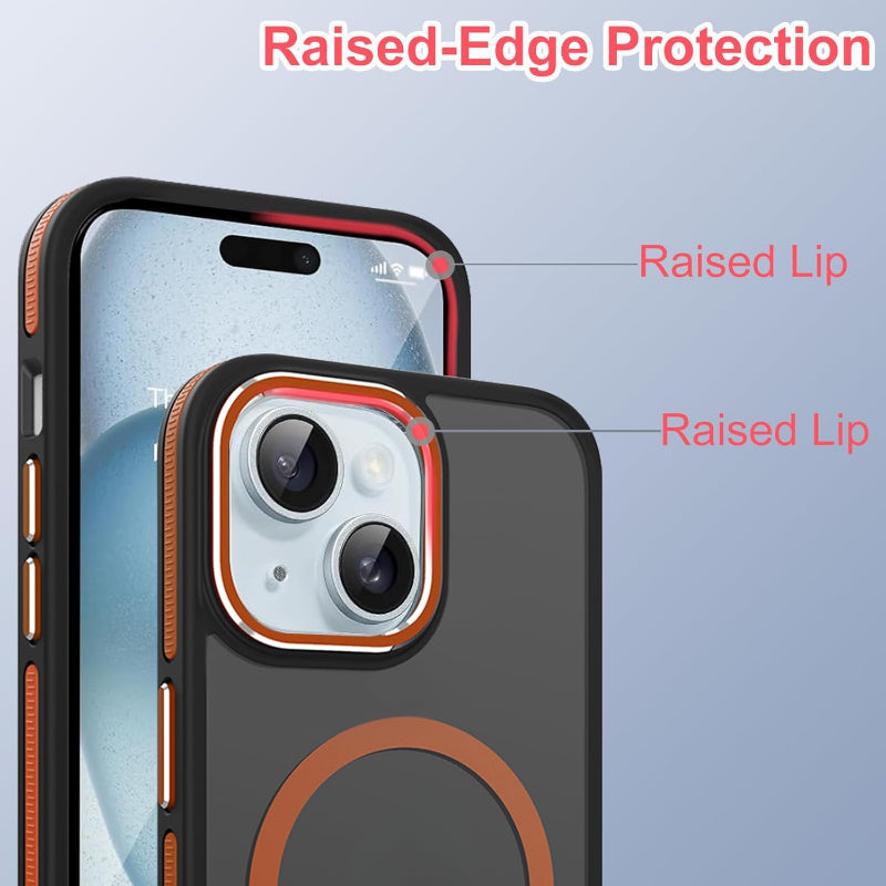 Translucent Matte Shockproof Women Men Protective Case for iPhone