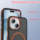 Translucent Matte Shockproof Women Men Protective Case for iPhone