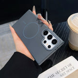 Luxury Slim Matte Magsafe Case for Samsung