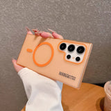 Luxury Magnetic Wireless Charge Magsafe Case For Samsung
