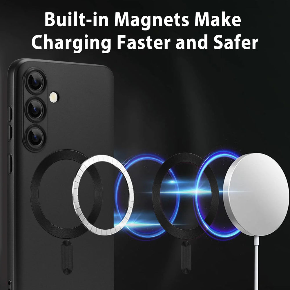 Luxury Shockproof Magnetic Wireless Charging For Magsafe Cases For Samsung