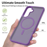 Soft Touch Magnetic Shockproof Case for Samsung