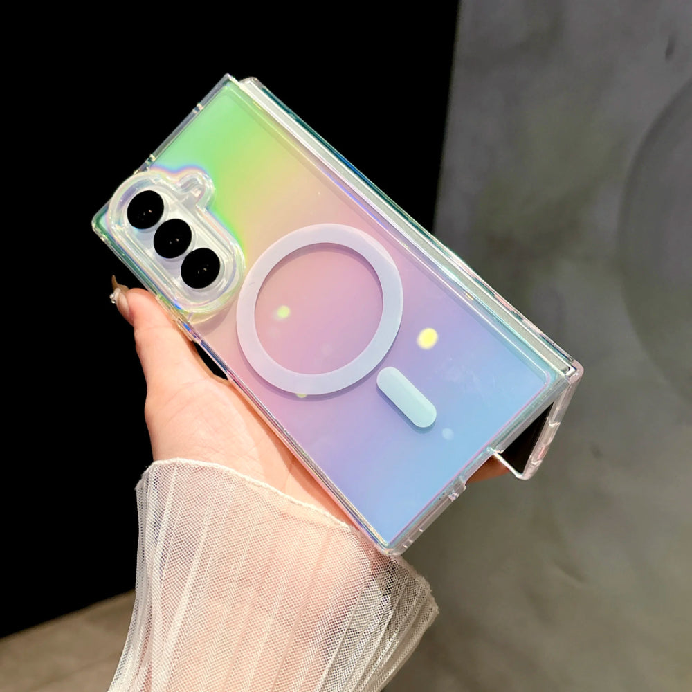 Rainbow Gradient Magsafe Case For Samsung