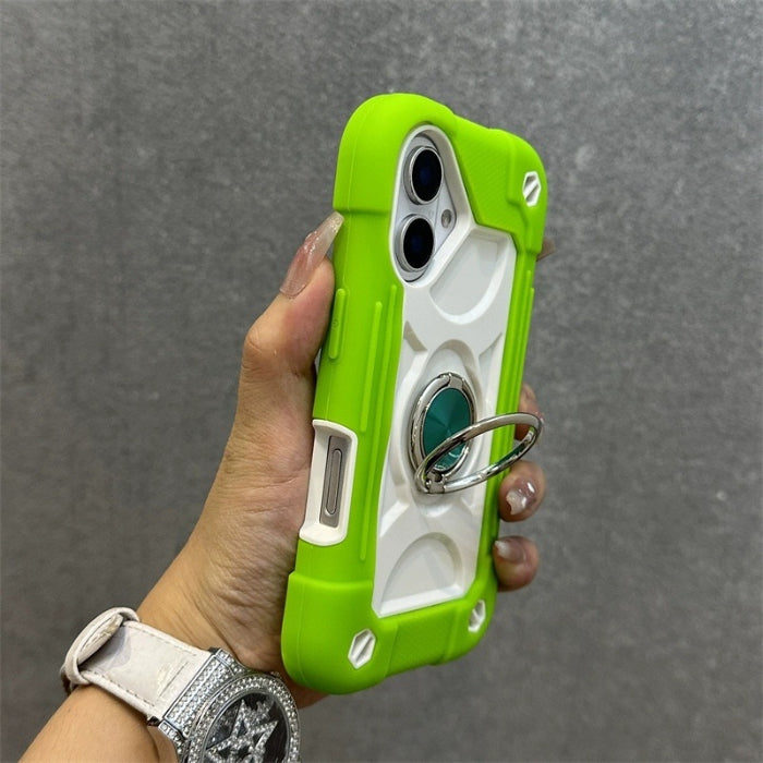 Luxury Heavy Duty Ring Holder Case for iPhone