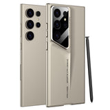 Matte Ultra Thin Blade Mecha PC Hard Phone Case for Samsung