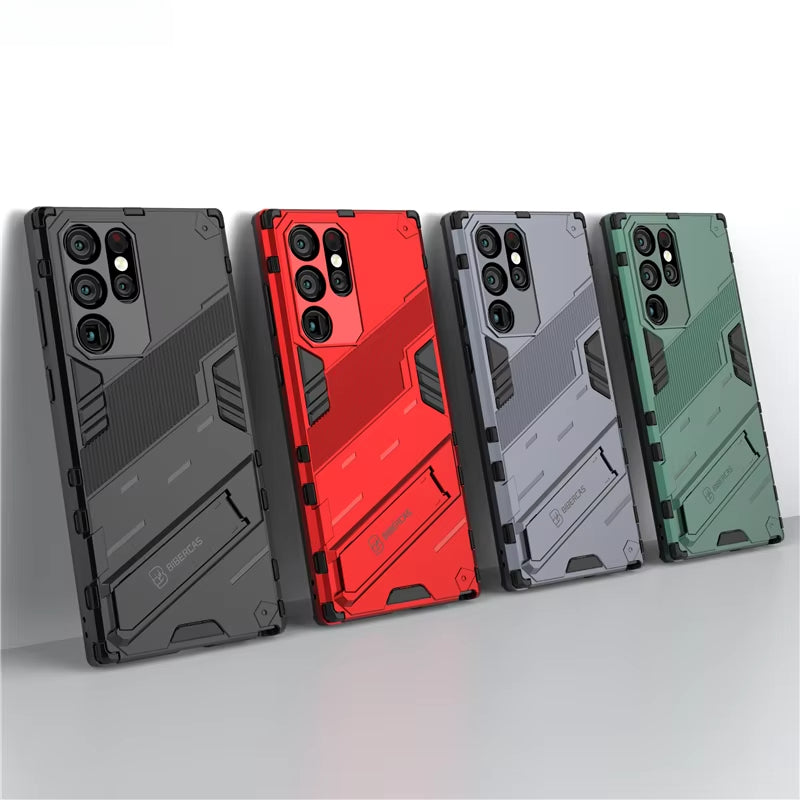 Armor Shockproof Magnetic Holder Stand Cases For Sumsung