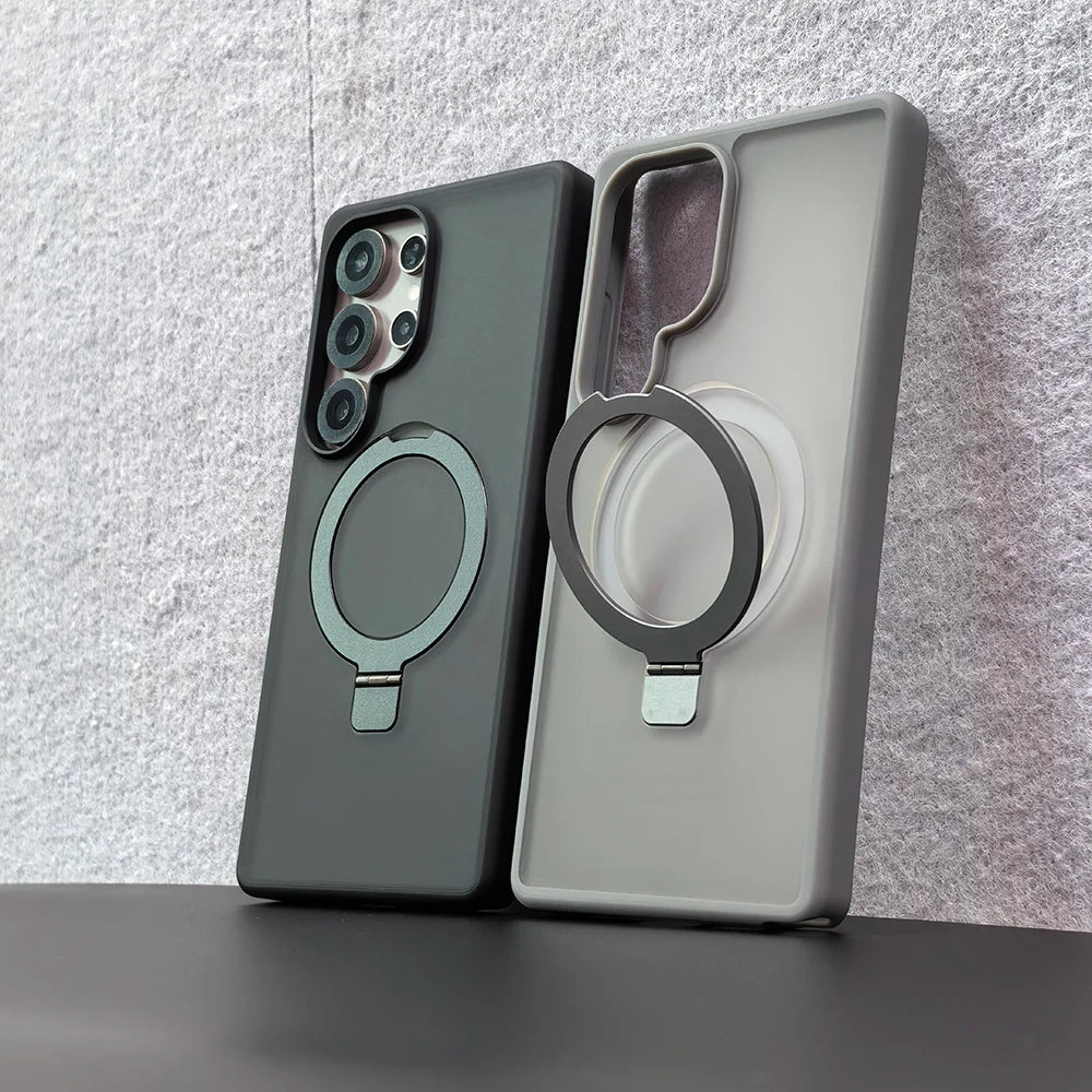 Magnetic Ring Holder Case For Samsung Galaxy