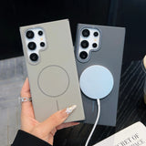 Luxury Slim Matte Magsafe Case for Samsung