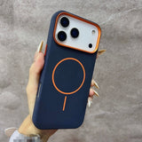 Magnetic Shockproof Leather Case for iphone