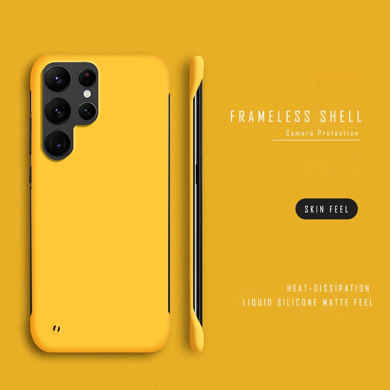 Ultra Slim PC Frameless Case For Samsung