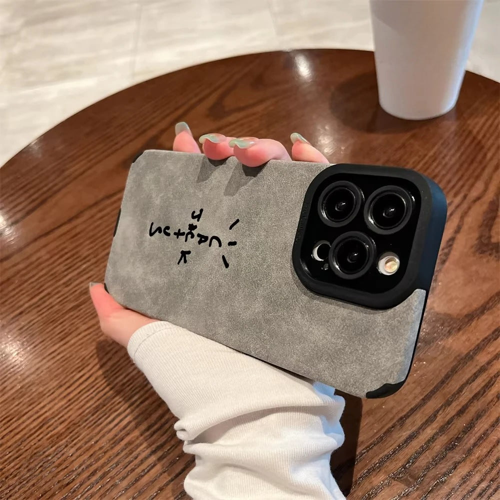 Flip leather phone case for iphone