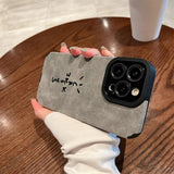 Flip leather phone case for iphone