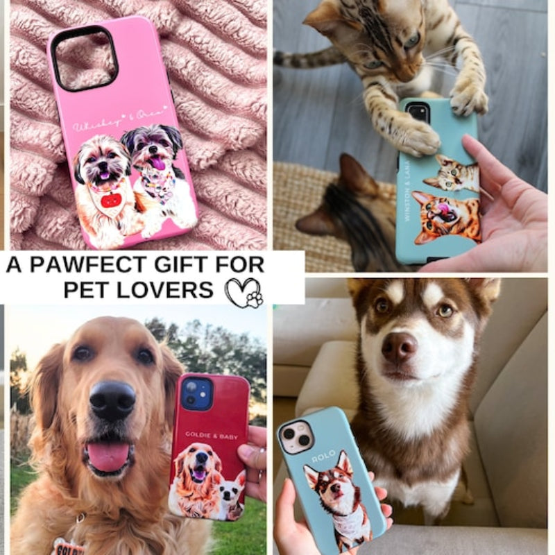 Custom Personalized Pet Phone Case for iPhone/Samsung/Google Pixel