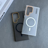 Luxury Magnetic Wireless Charge Magsafe Case For Samsung