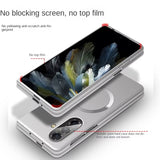 Ultra Thin Metal Paint Plating Magnetic Frosting Case For Samsung